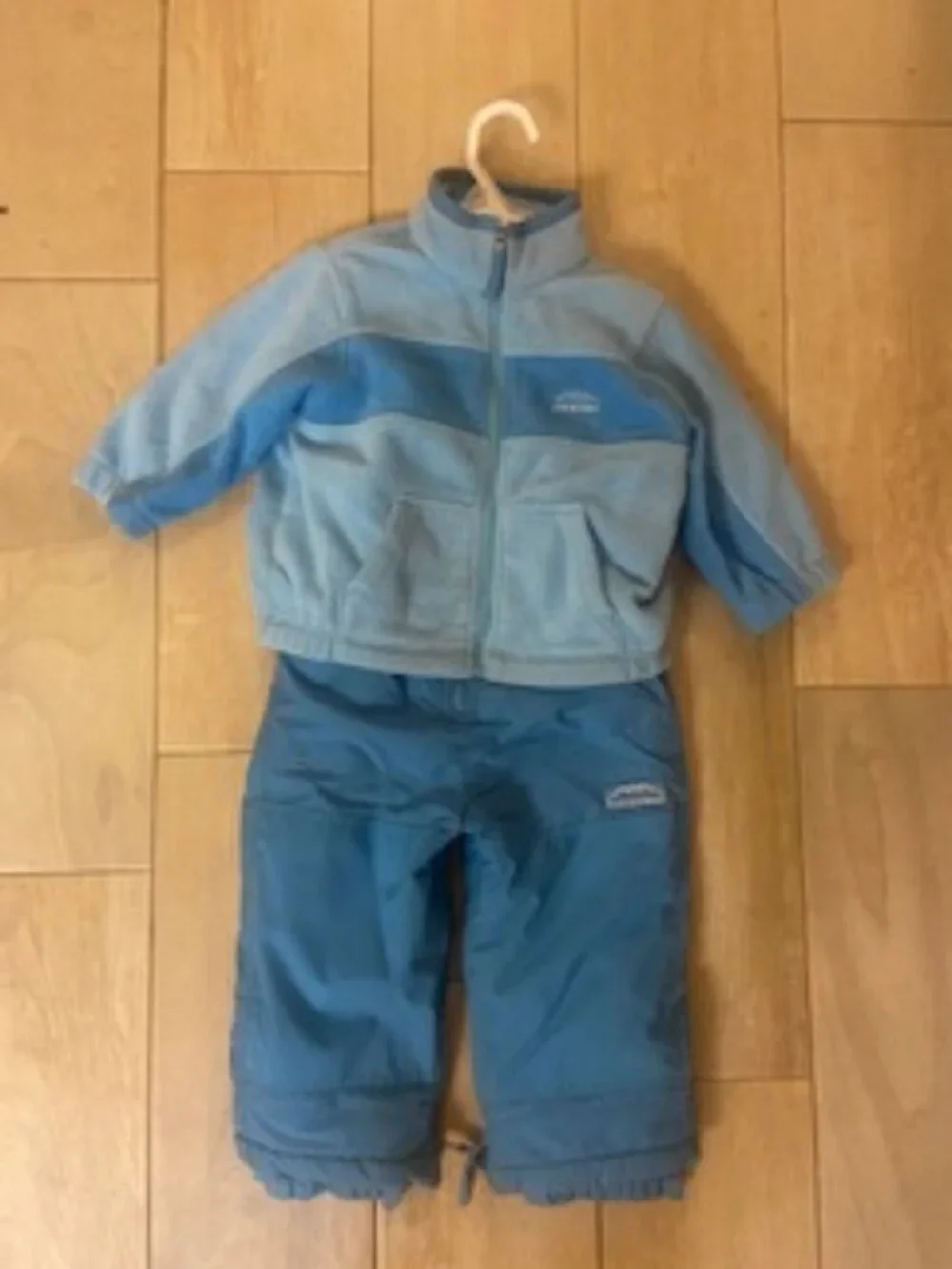 The Children's Place Snow Jacket, Polar Fleece & Snow Overall Pants 3 Piece Set